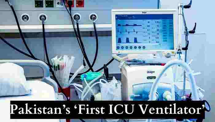 PAEC develops Pakistan’s ‘first ICU ventilator’ Approved By DRAP
