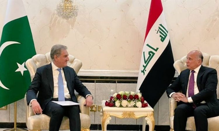 Pakistani FM Qureshi reaffirms Pakistan's ties with Iraq during his official visit