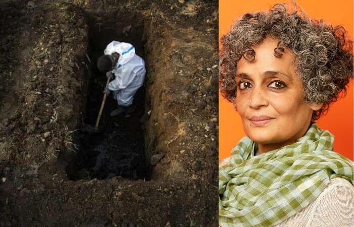 Arundhati's opinion on India's cowardly destruction.