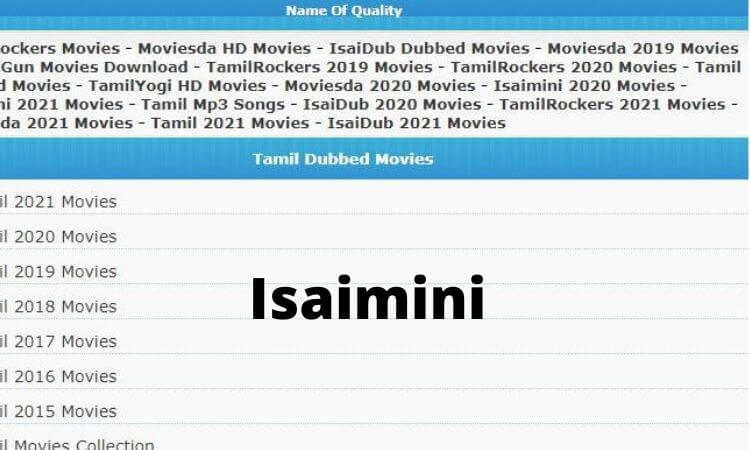 Isaimini 2022 Tamil Movies, Tamil Dubbed, Telugu, Hollywood, Bollywood Movie, Isaimini.com, Isaimini Tamilrockers, isaimini live, skin